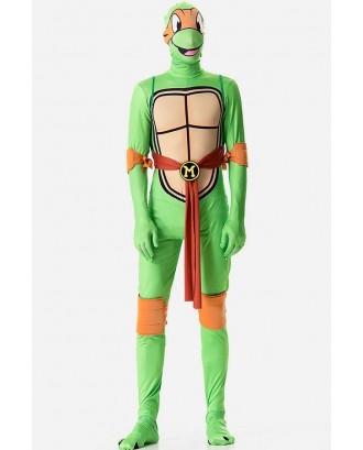 Orange Ninja Turtle Halloween Apparel