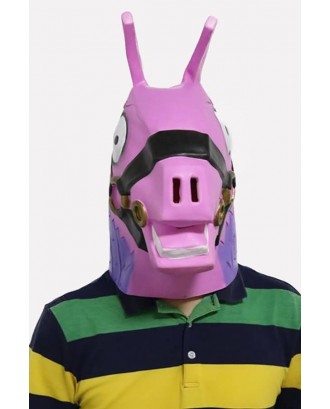 Pink Fortnite Llama Funny Halloween Apparel Mask