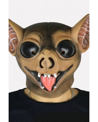 Light-brown Bat Cute Halloween Apparel Mask