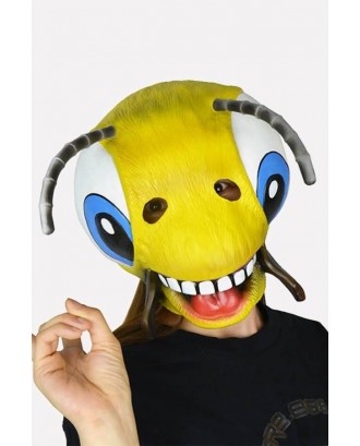 Yellow Bee Cute Halloween Apparel Mask