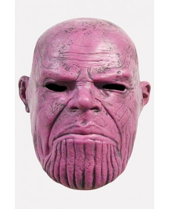 Fuchsia The Avengers Thanos Horror Halloween Apparel Mask