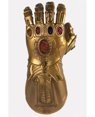 Gold The Avengers Thanos Kids Halloween Apparel Gloves